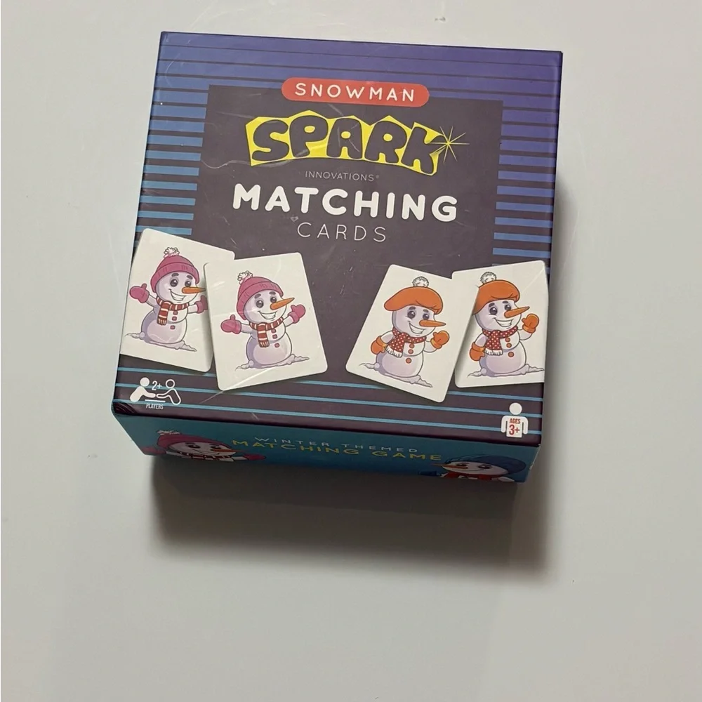 Spark innovations Snowman Matching Cards